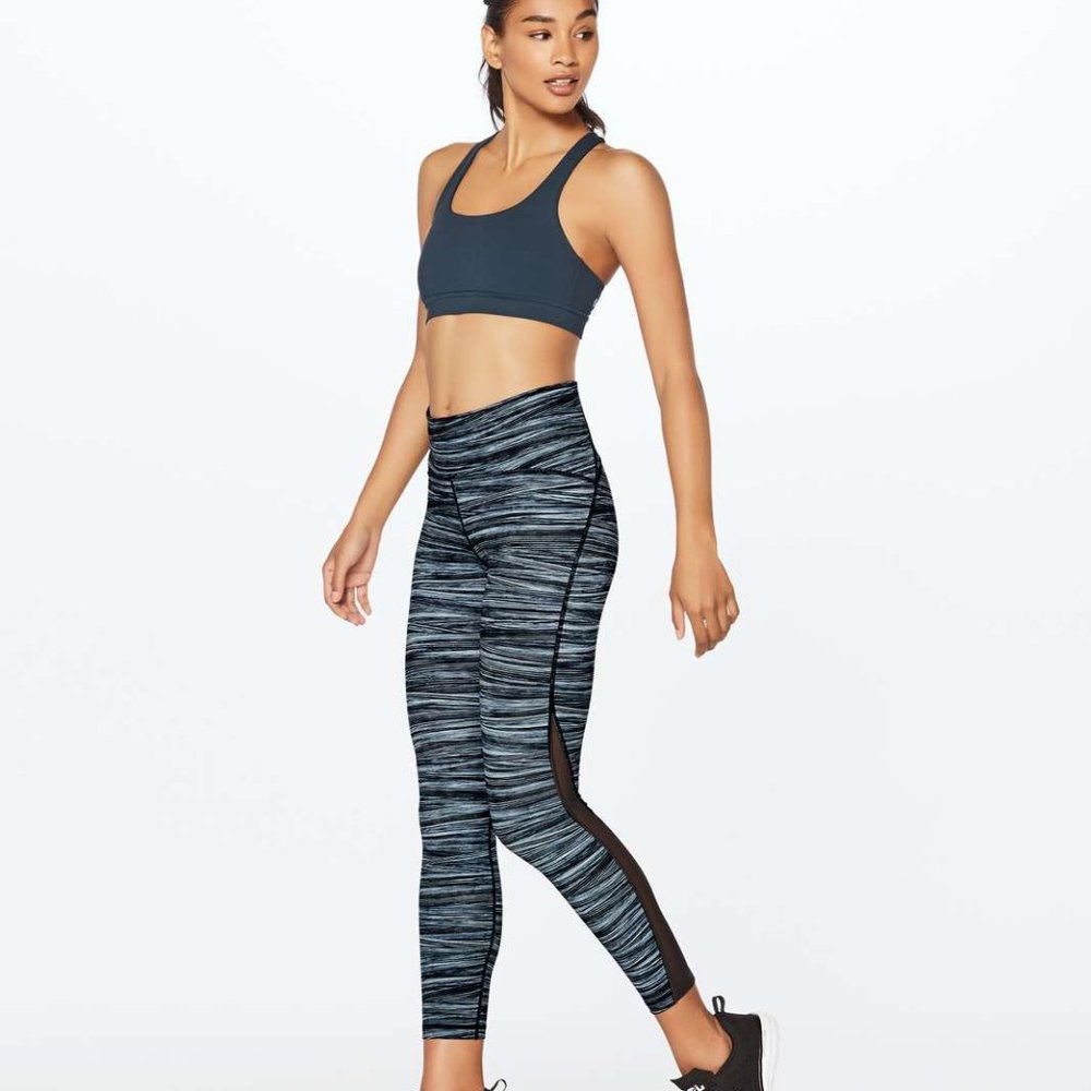 LULULEMON Train Times 7/8 Leggings Size 6 Gray